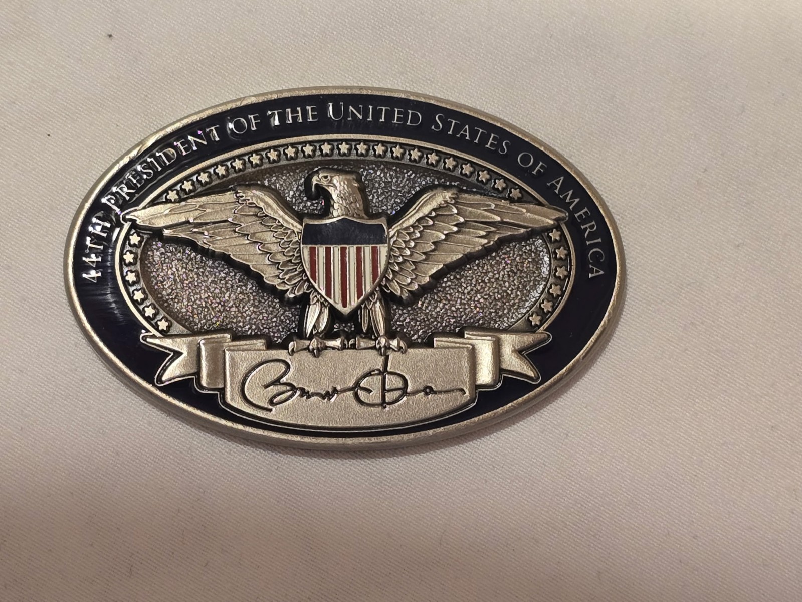 Barack Obama 44th President of the United States POTUS Oval Challenge Coin