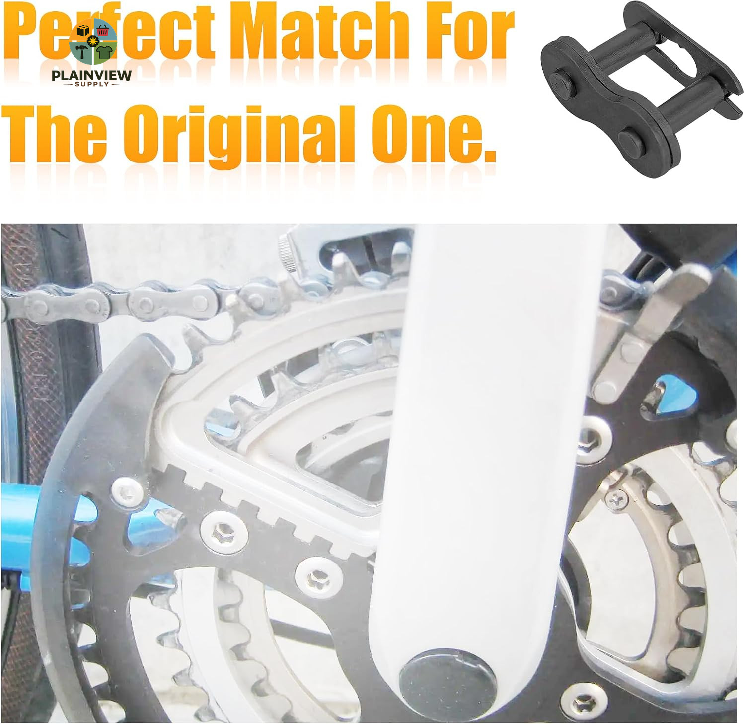 10 Pcs 415 Drive Chain Repair Master Connector Split Link for 49Cc 50Cc 60Cc 66C