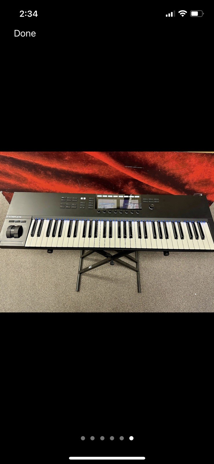 Native Instruments Komplete Kontrol S61 MK2 61 Key Keyboard Controller