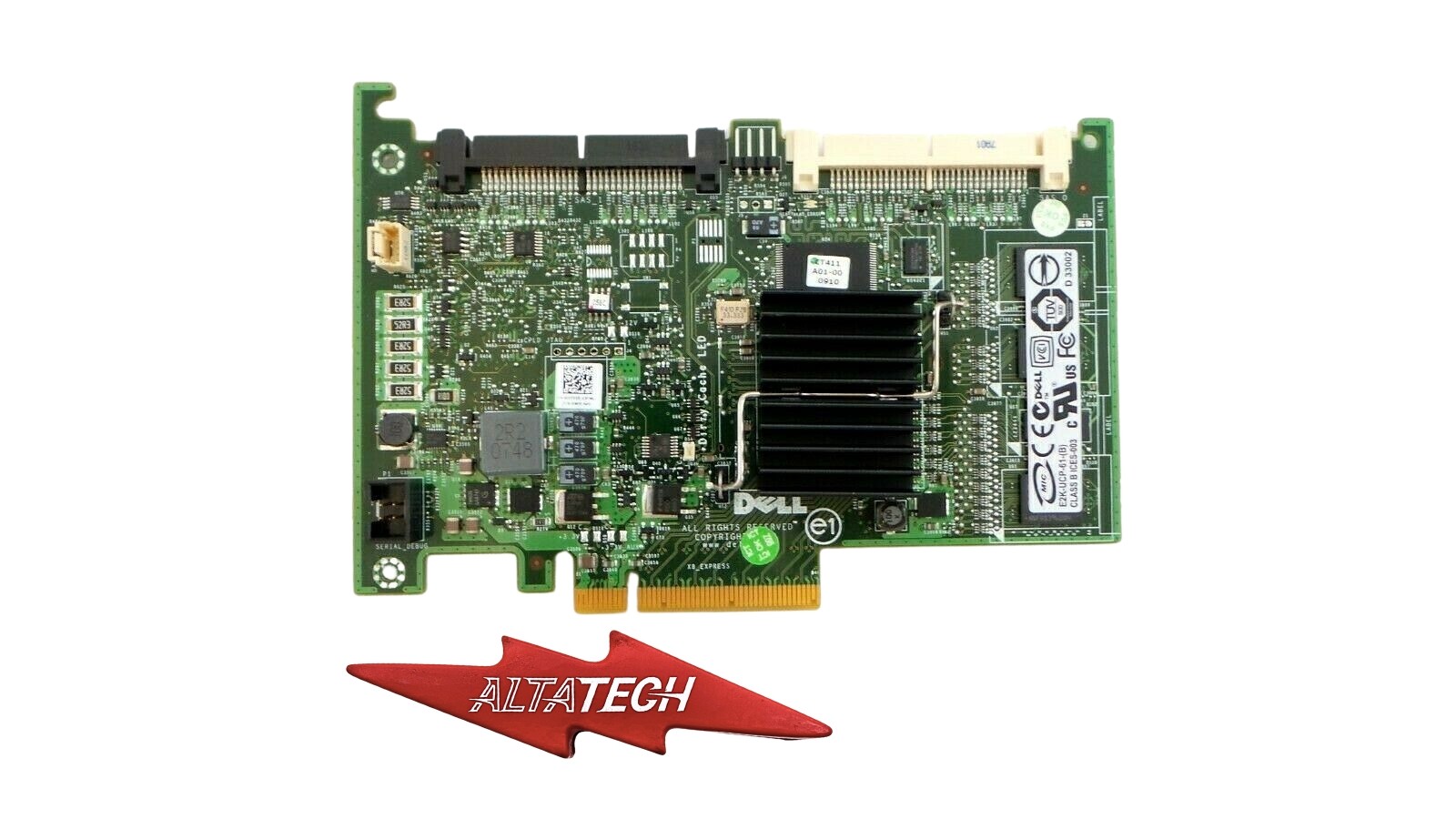 Dell WY335 PowerEdge PERC 6/I PCI-E SAS RAID Controller - Tested - fast Shipping