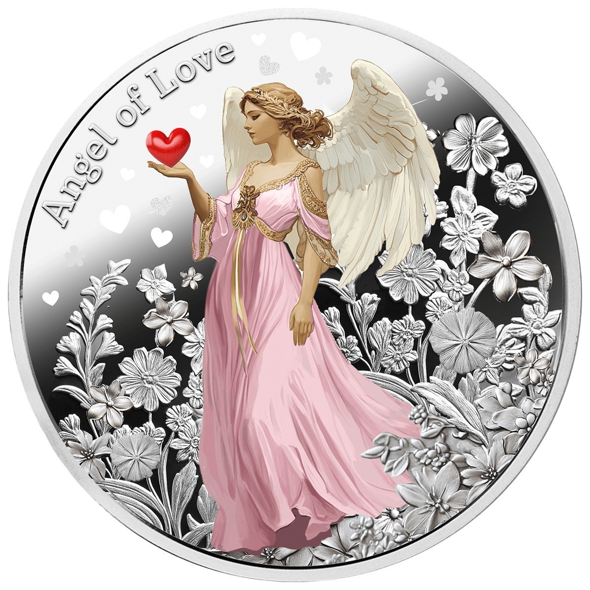 ANGEL OF LOVE 2026 $1 Pure Silver Proof Coin  Niue  Mint of Poland
