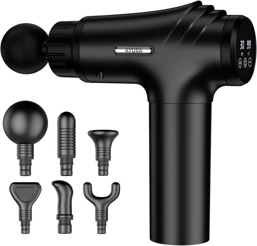 AYURA Massage Gun Deep Tissue, Muscle Massager for Pain Relief,...