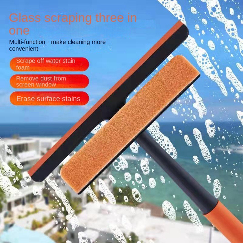 Multifunction Cleaning Brush, Window Cleaner, Glass Scraper, Three-In-One 4767