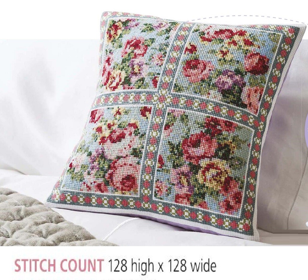 BLOSSOMING BEAUTY   CROSS STITCH  PATTERN ONLY    EQ - RAQ