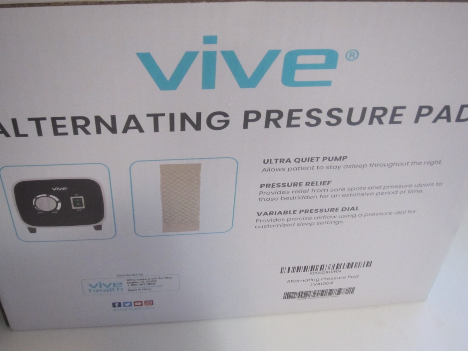 VIVE alternating pressure mattress with EXTRA mattress