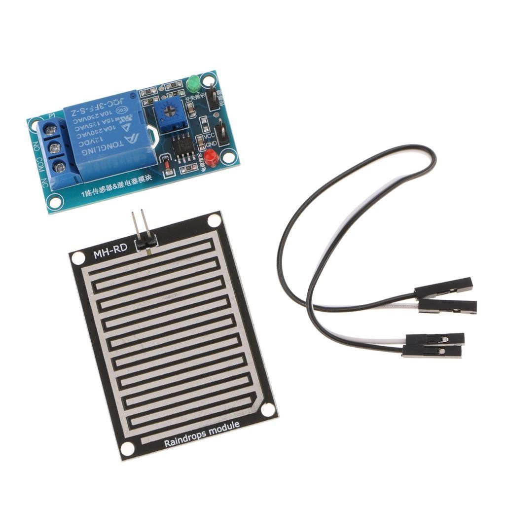 Raindrop Controller Module 12V Relay Module for Humidity