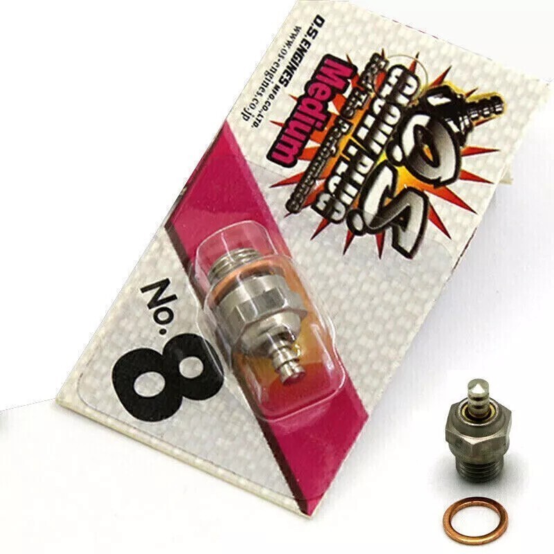 OS O.S. NO8 No.8 #8 Glow Plug 6 Pcs
