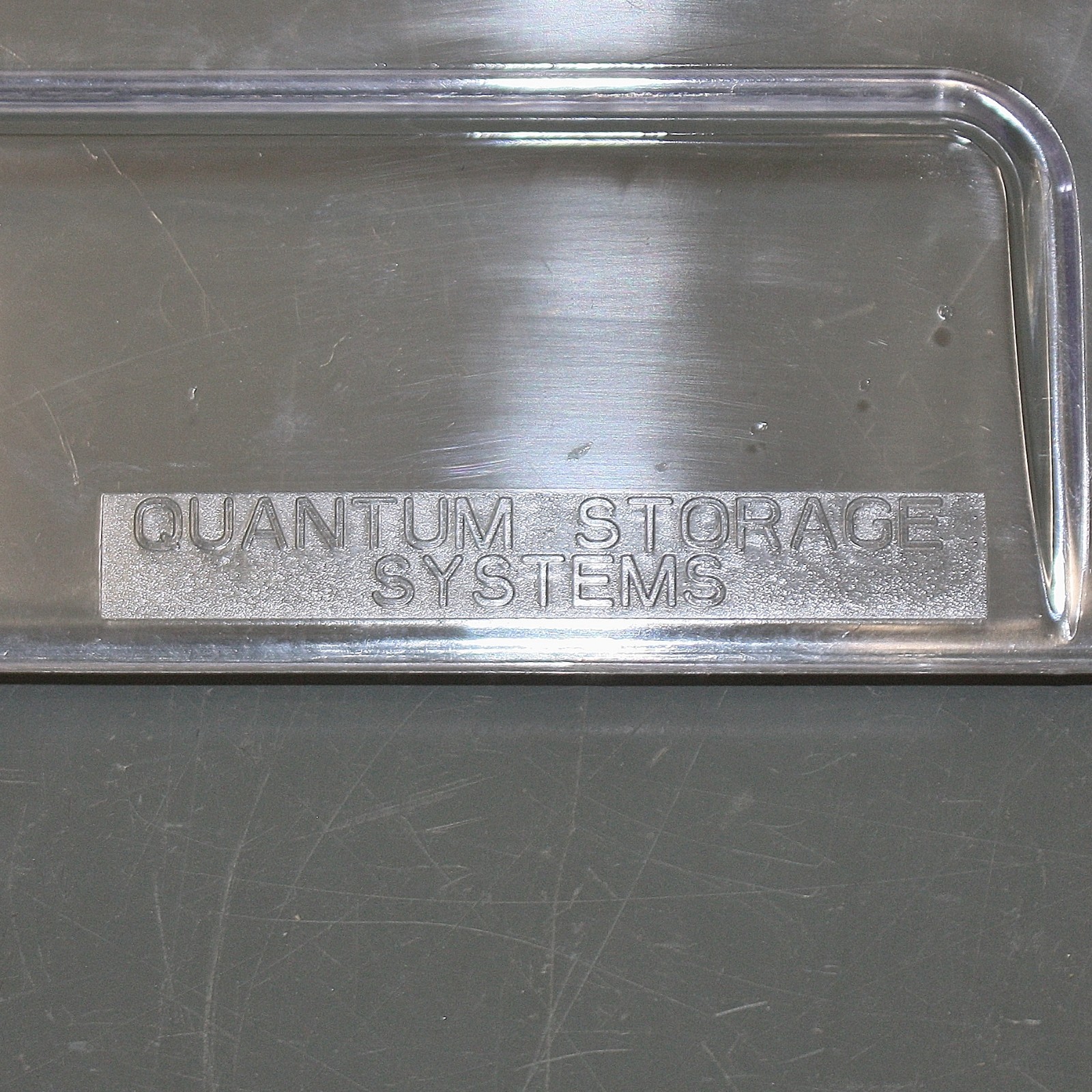 (116) Quantum Storage Bin Windows WUS255, Clear Plastic, for 10" Wide Bin QUS255
