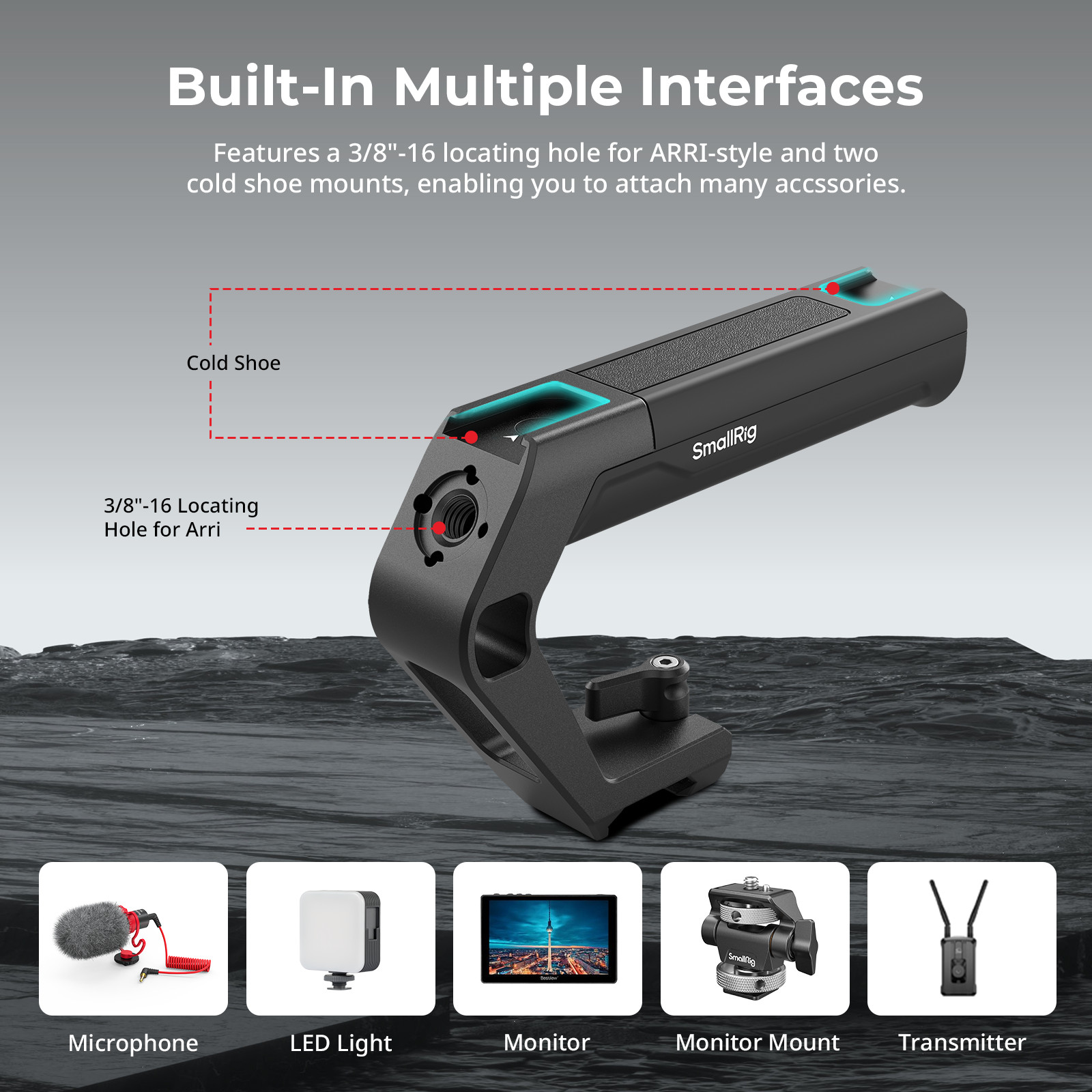 SmallRig Top Handle with NATO Clamp 5977