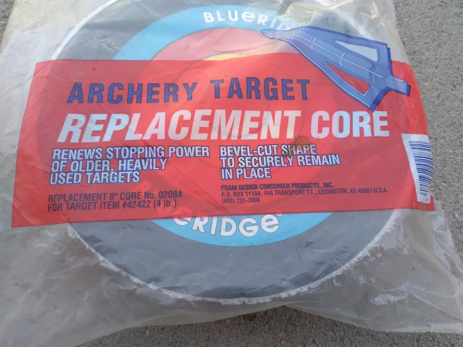 Vintage Blueridge Archery Target Replacement Core NEW