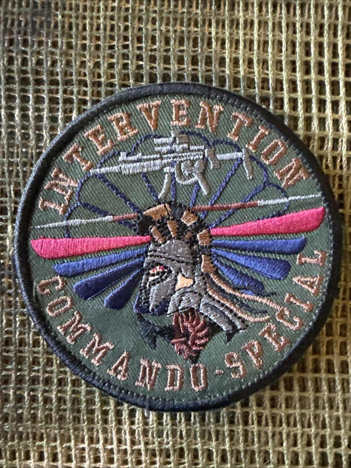 French Foreign Legion Intervention Commando Special Afgan War Camo Patch