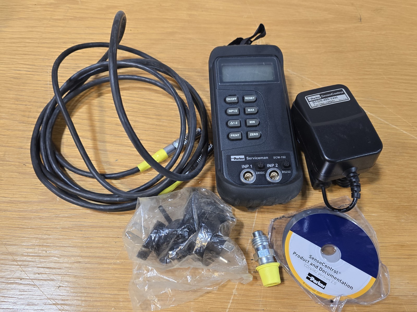 Parker SCM-152-2-02 SensoControl Serviceman Diagnostic Test Kit