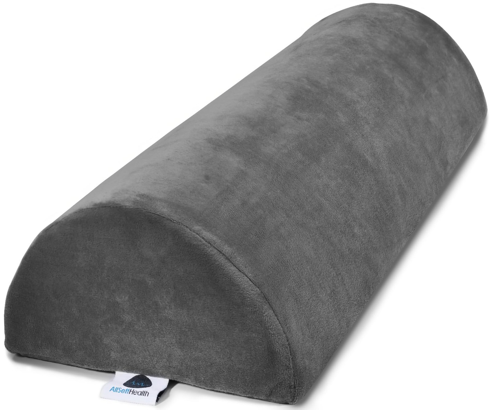 Knee Pillow for Back Sleeping | Large Half Moon Bolster Pillow for Legs, Unde...