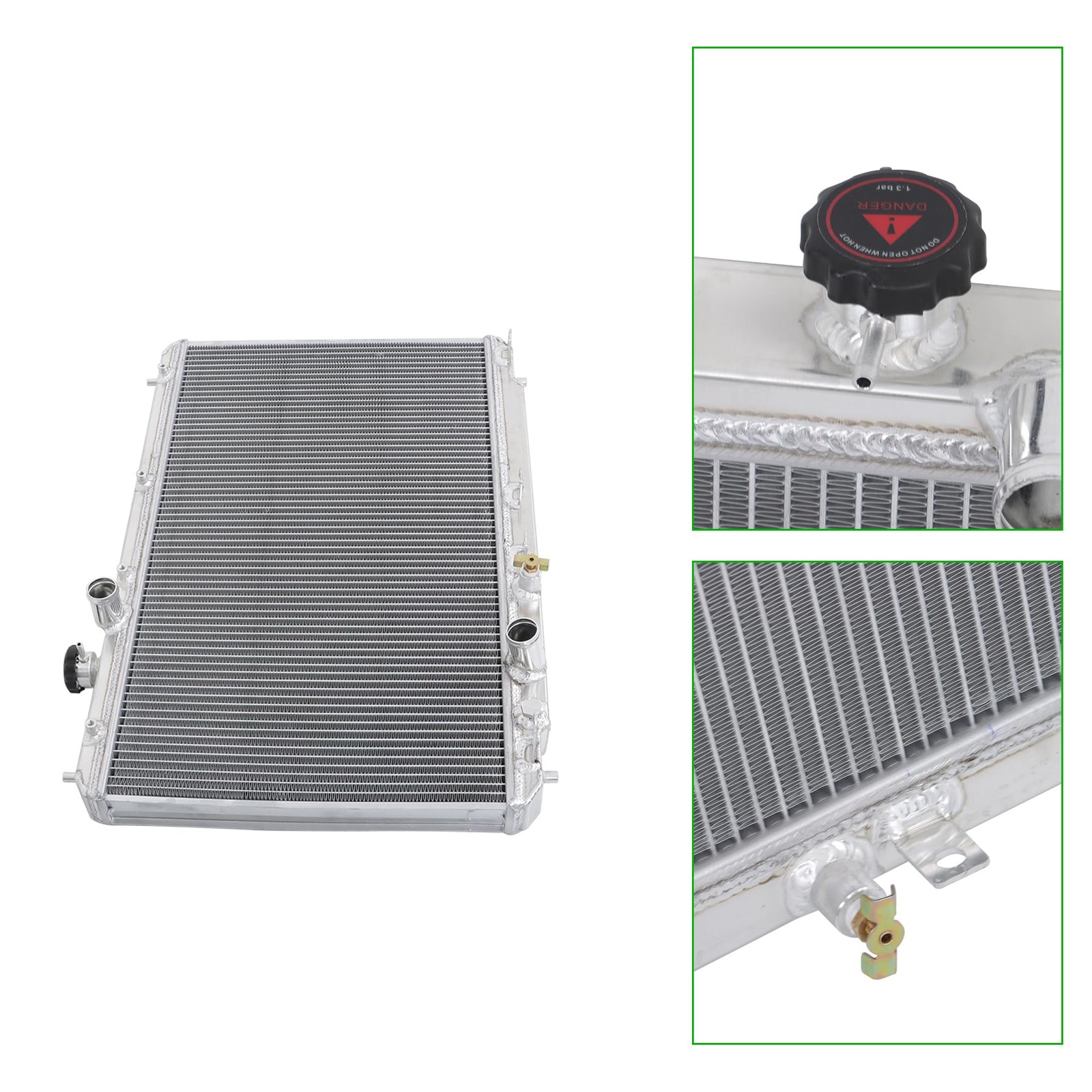 Aluminum Core 3ROW Radiator for Civic 2012-2015 ILX 2013-2015
