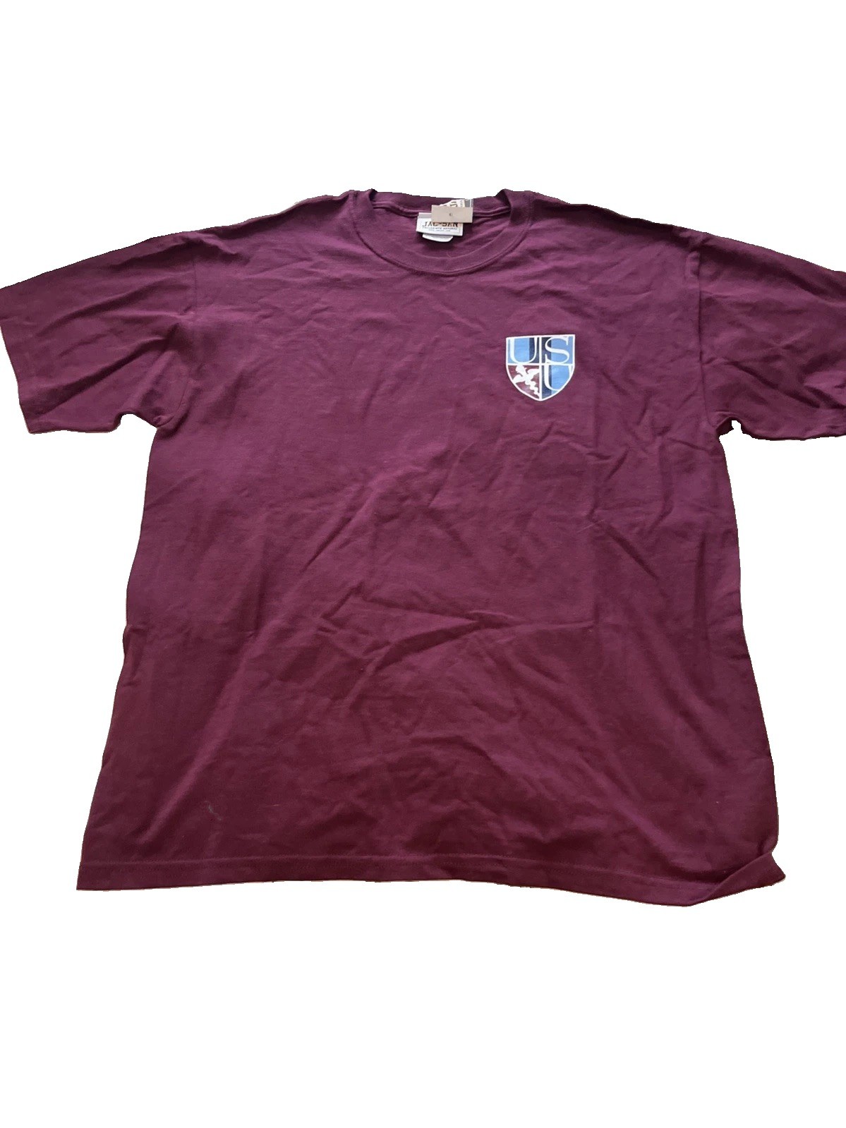 Uniformed Services University Maroon PT Uniform T-shirt Large