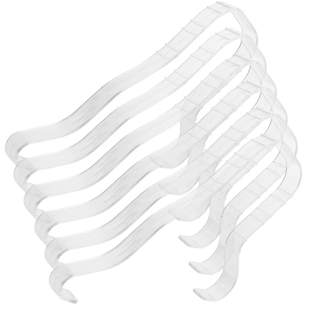 Shoe Display Stand Clear Plastic Shoe Shape Holder Shaper for Retail Shop 10....