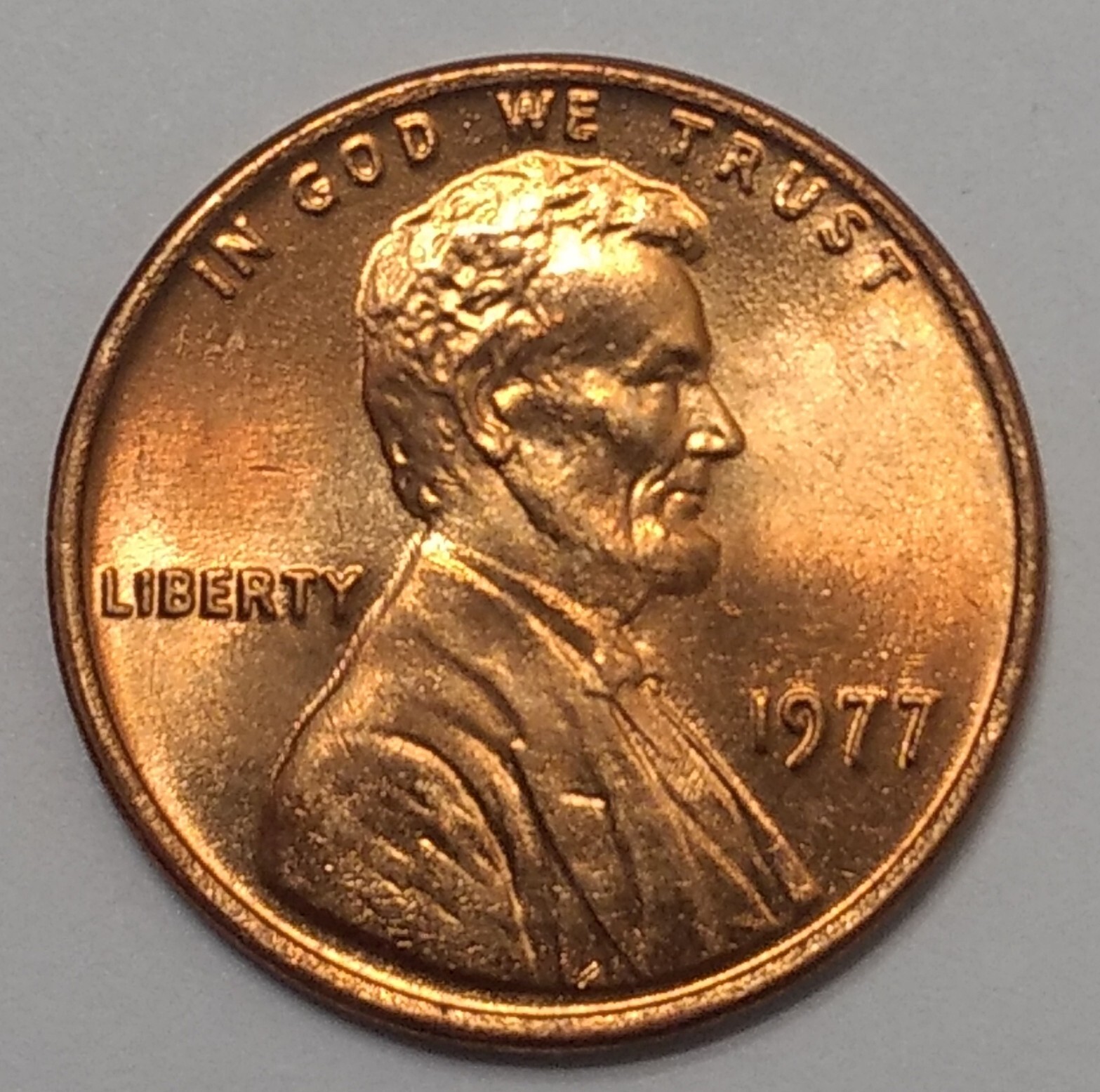 1977 Gem to Superb Gem Mint State Lincoln Cent