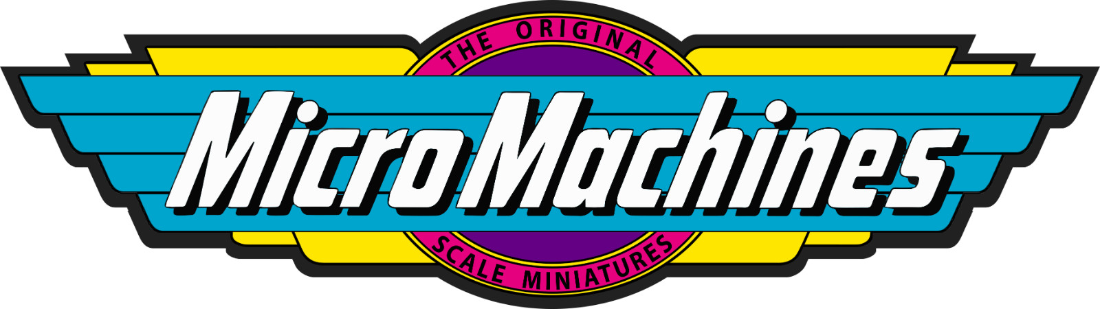 Micro machines sticker logo skate cell laptop bumper vinyl decal 80s