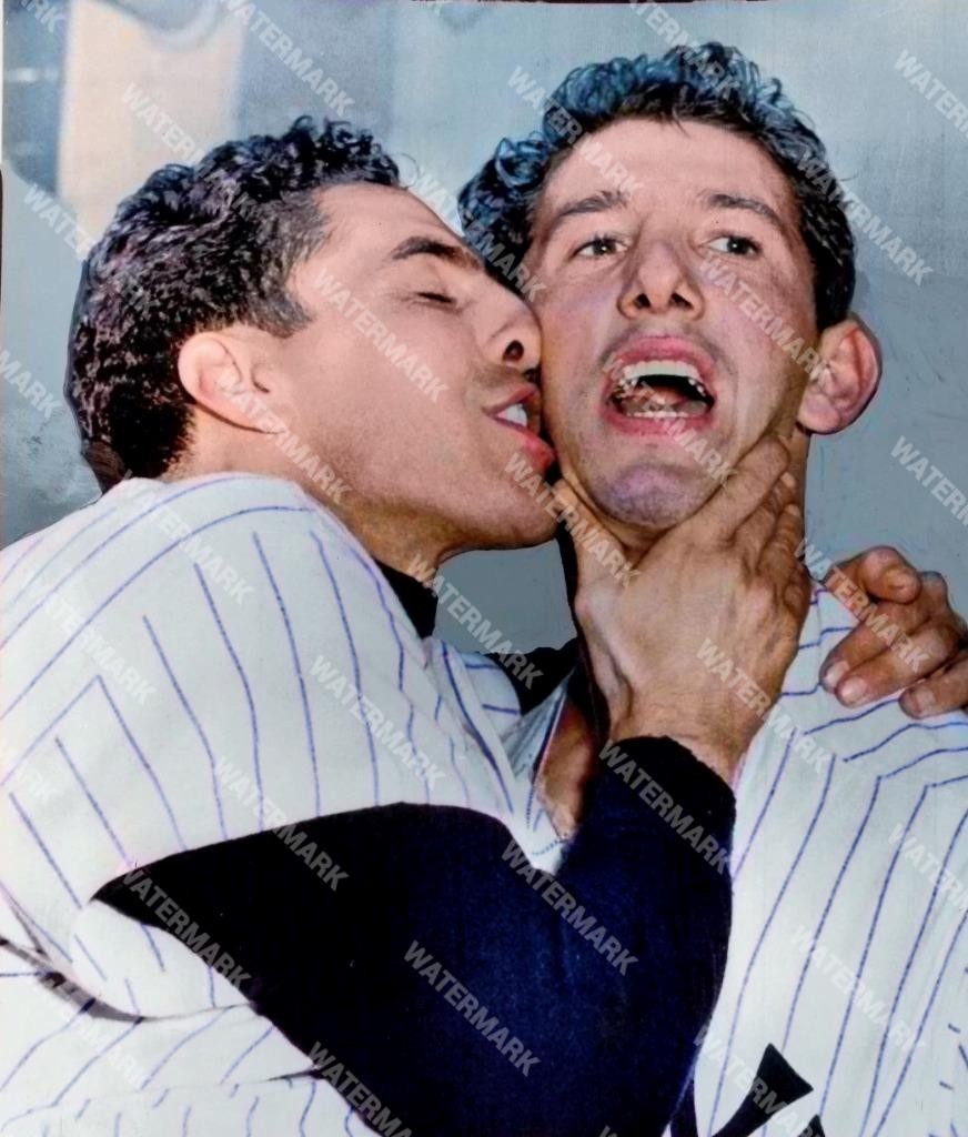 GX755 Phil Rizzuto - Billy Martin NY Yankees 8x10 11x14 16x20 Colorized Photo