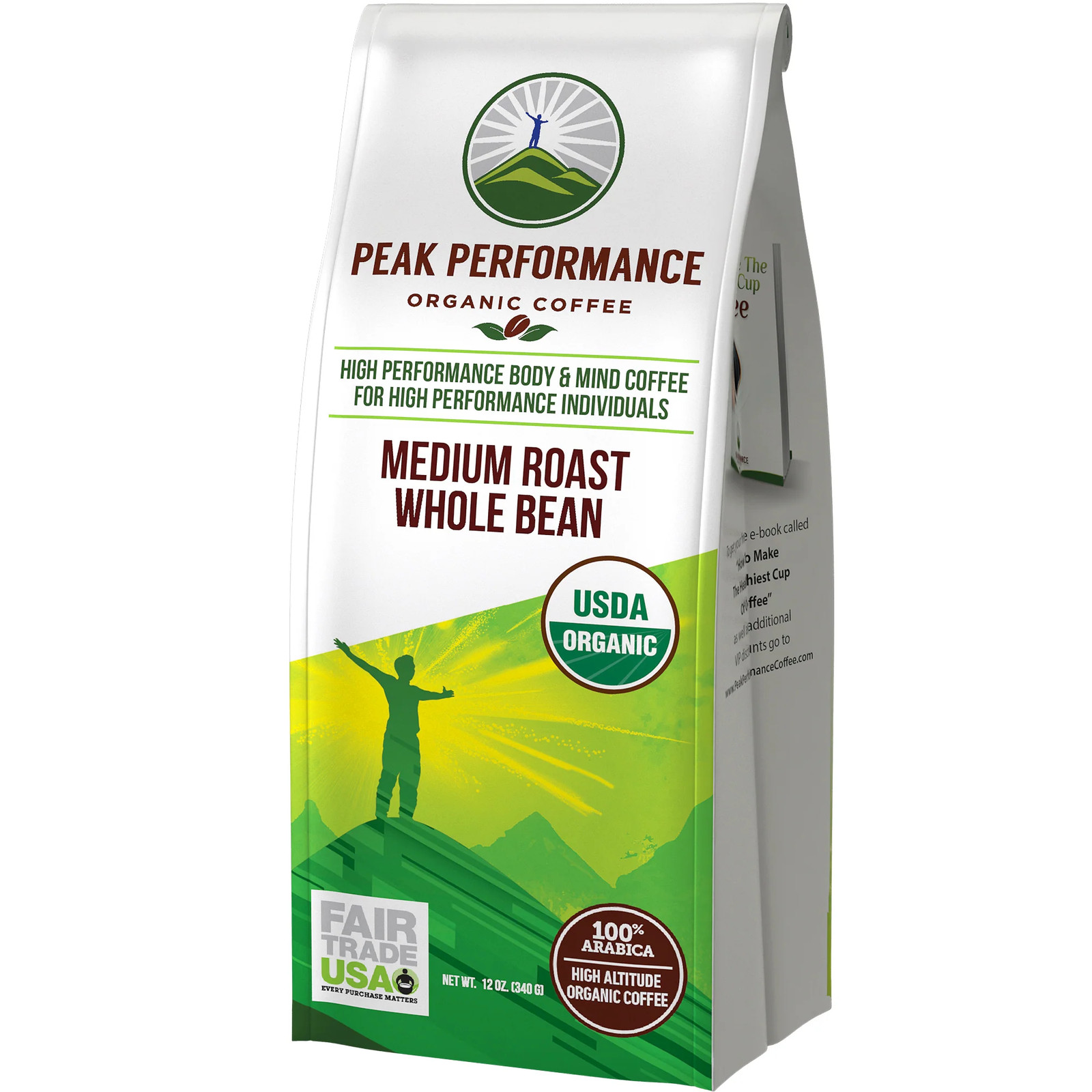 Organic High Altitude Coffee (Medium Roast Whole Bean)