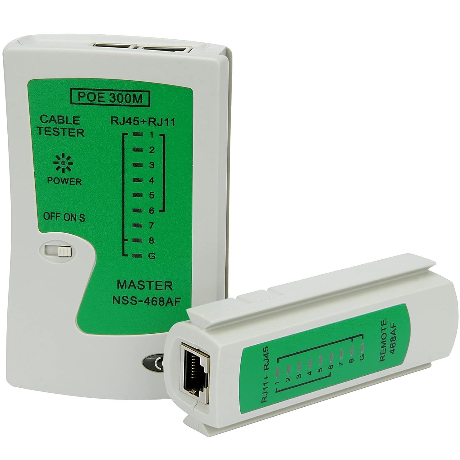 High-Performance Ethernet Tester with Mini Stripper – Quick Continuity Check