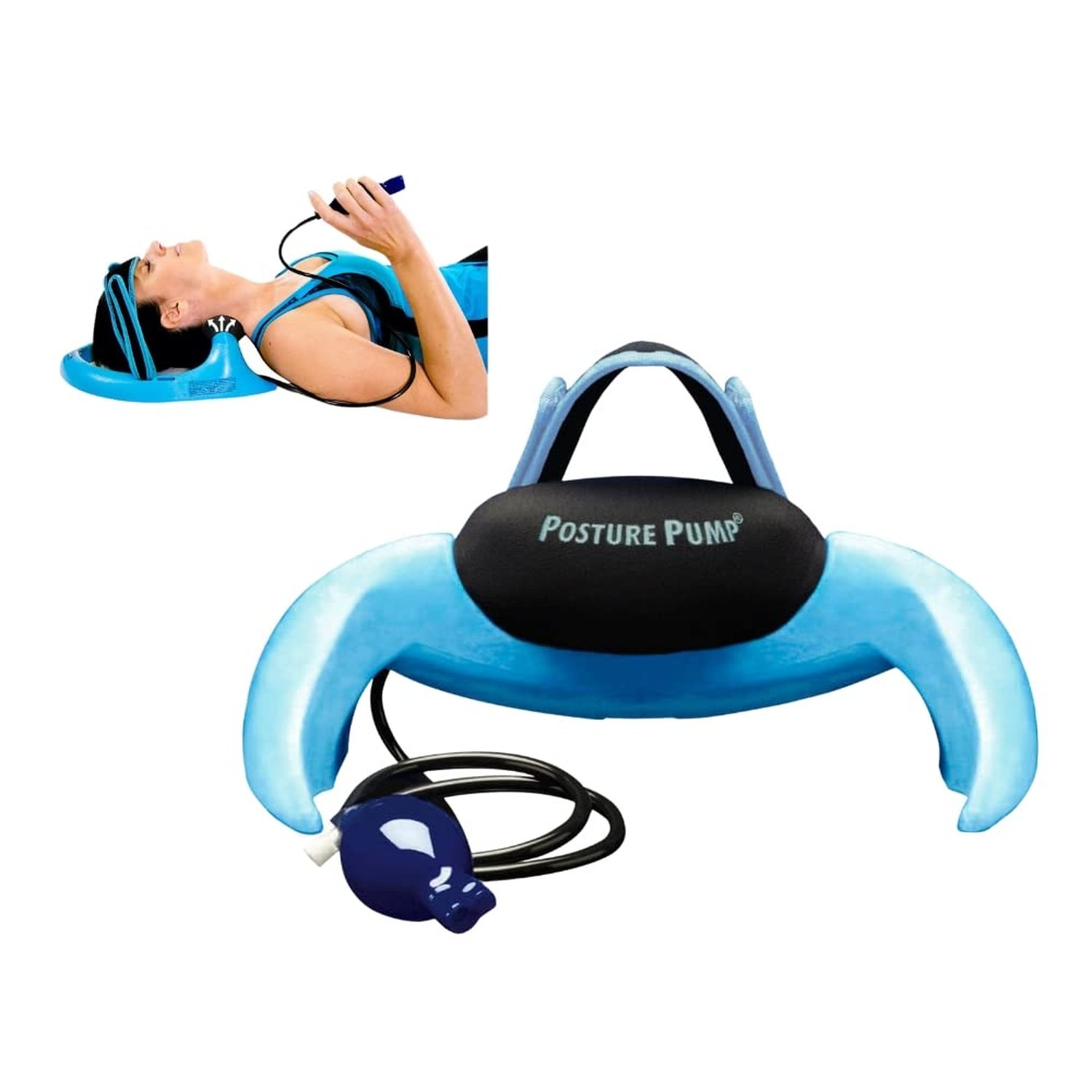 Posture Pump® Neck Exercising Cervical Spine Hydrator Pump Cervical Tractio