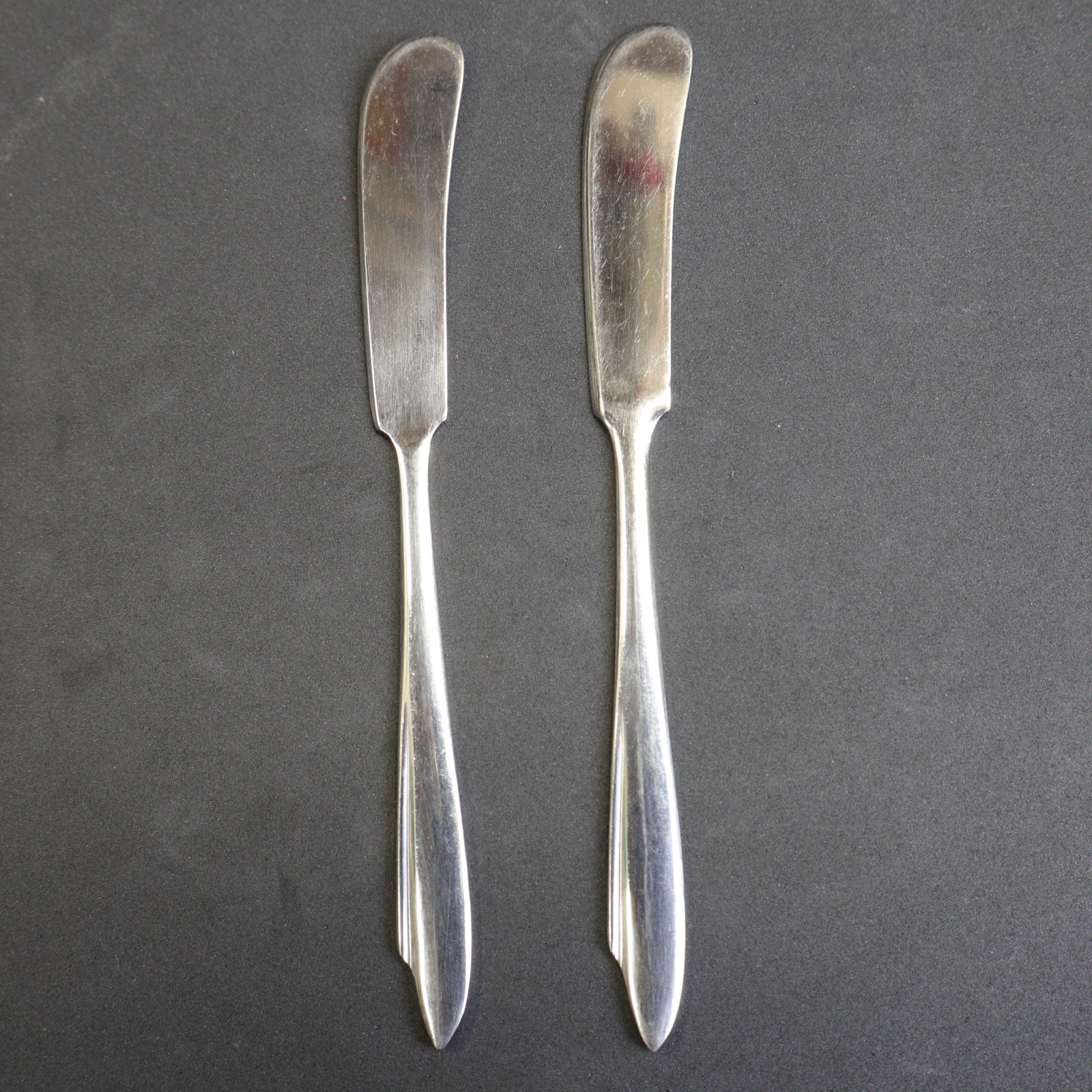 Eldan ELD 32 Stainless Flatware 2 Butter Spreaders Japan Stainless Steel Japan