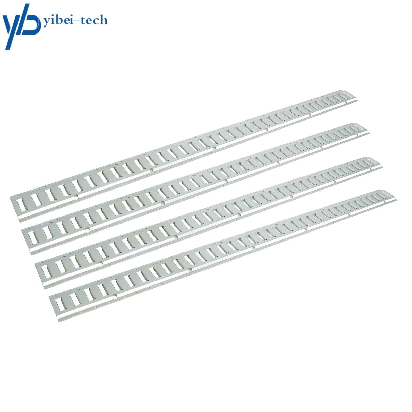 For Garages Vans Trailers 4 Pack 6' E Track Tie Down Rail Kit Galvanized Steel