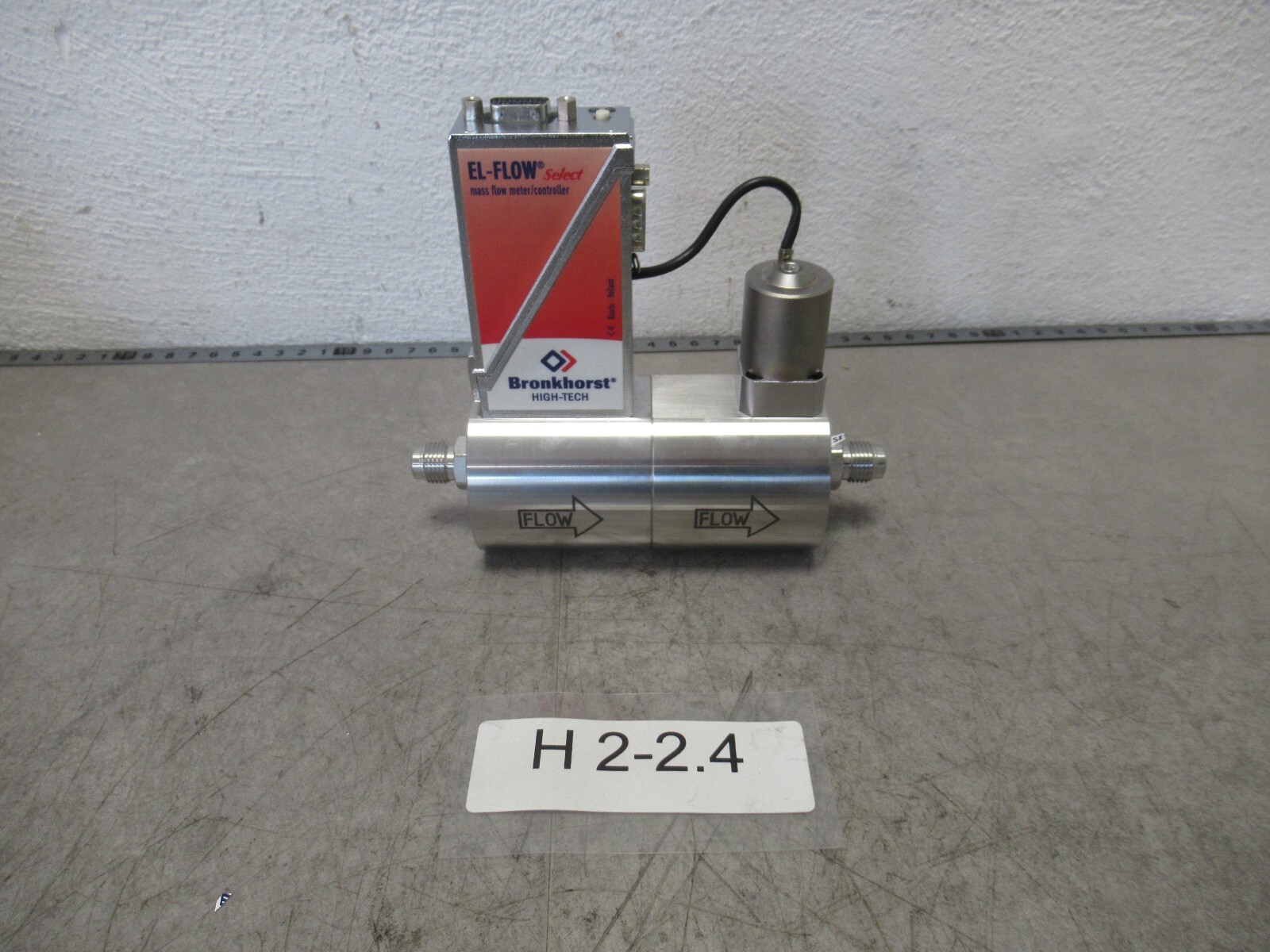 Bronkhorst F-202AV-M10-PGD-88-V Mass Flow Controller 10slm Ar Connection HTC