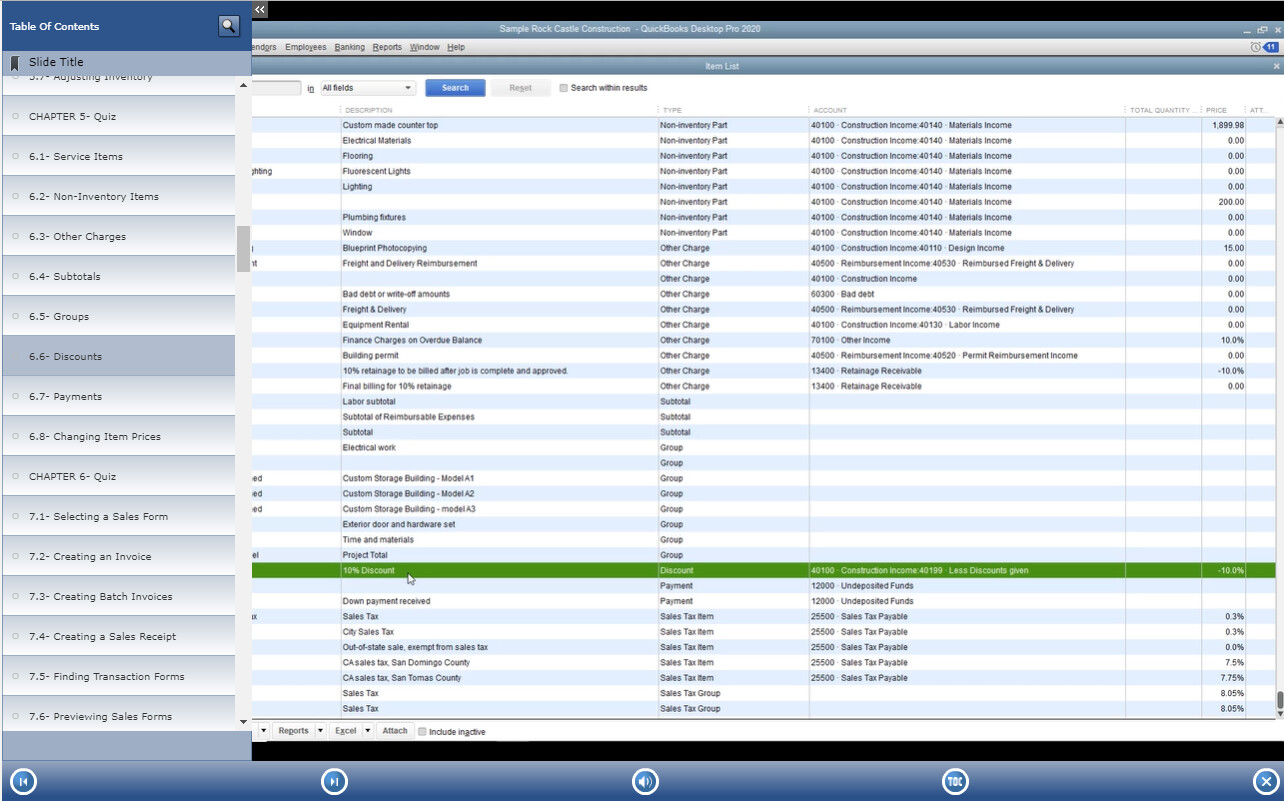 QUICKBOOKS PRO 2020 DELUXE Training Tutorial Course with Quick Reference Guide