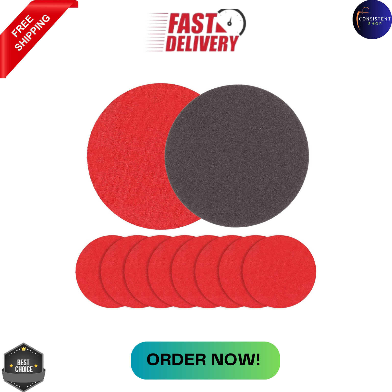 Bowling Ball Sanding Pad Set 8 Pack Bowling Ball Surface Sanding Pads Bowlin