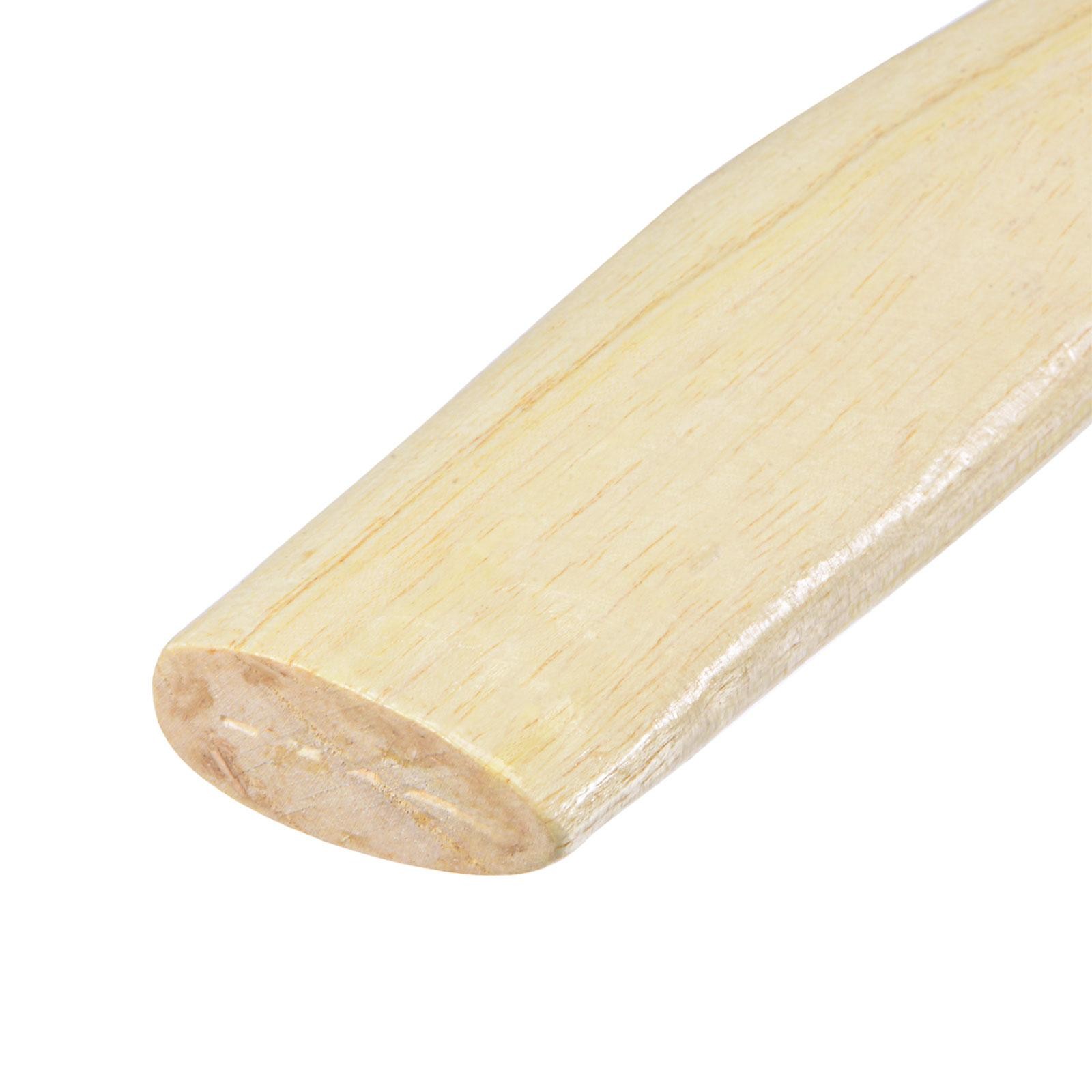 Wood Handle Replacement 15 Inch Curved Replaceable Handle Axe Hammer Oval Eye