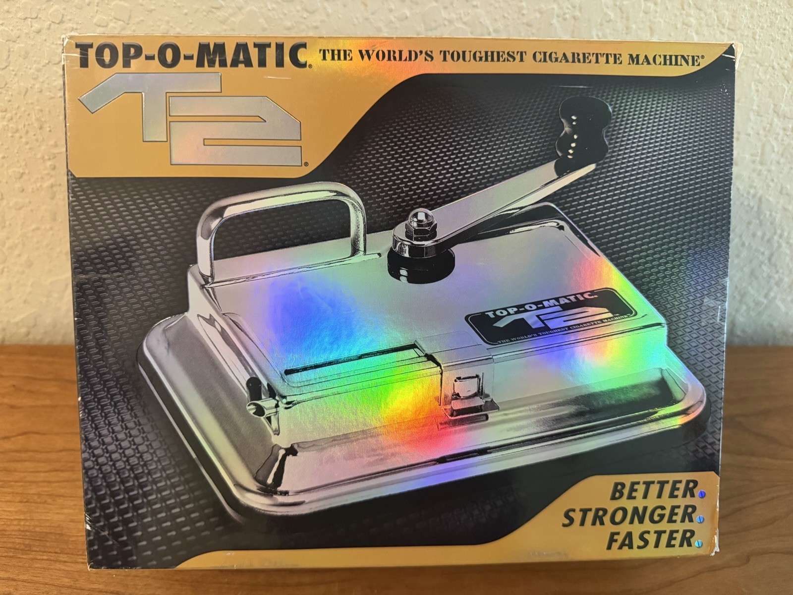 Top-O-Matic T2 Cigarette Machine Roller with Box and Instructions
