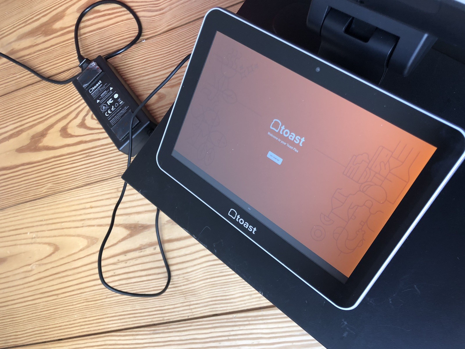Complete Toast System - Toast Flex POS Screen Dual Display, Printer, Tap, Drawer