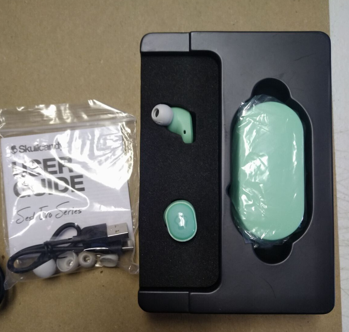 Skullcandy Sesh Evo True Wireless Bluetooth Headphones - Mint