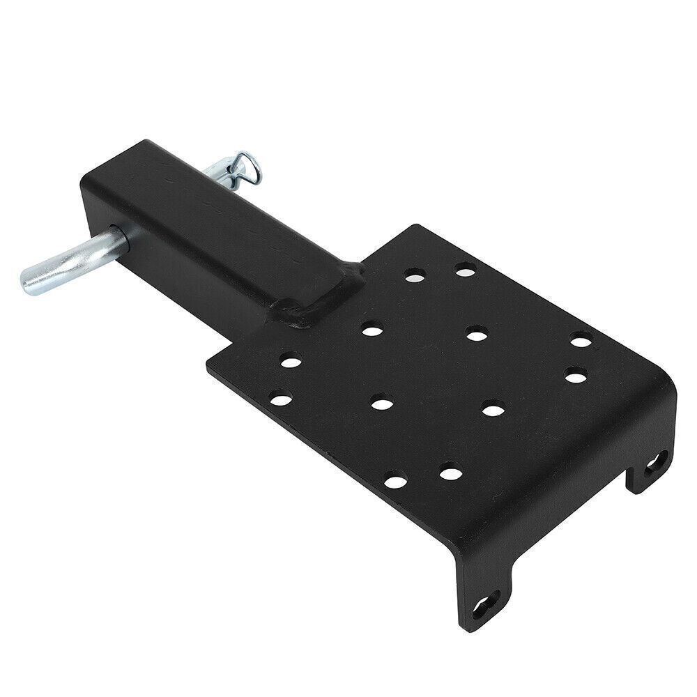 Universal 2" Receiver Trailer Hitch Winch Mount Plate ,Winch Mounting Bracket