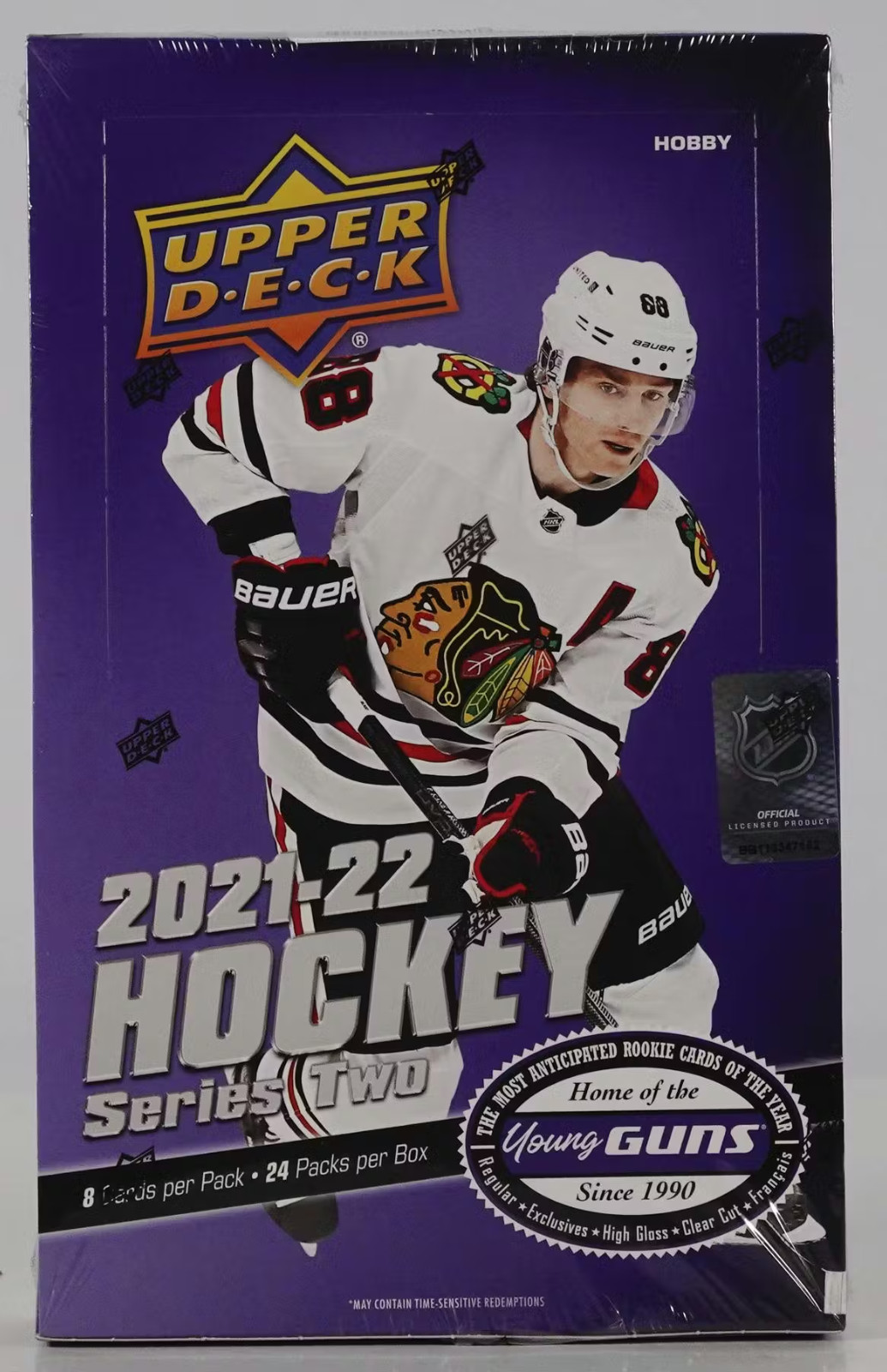 2021 Upper Deck Series Two Hockey Sealed Hobby Box