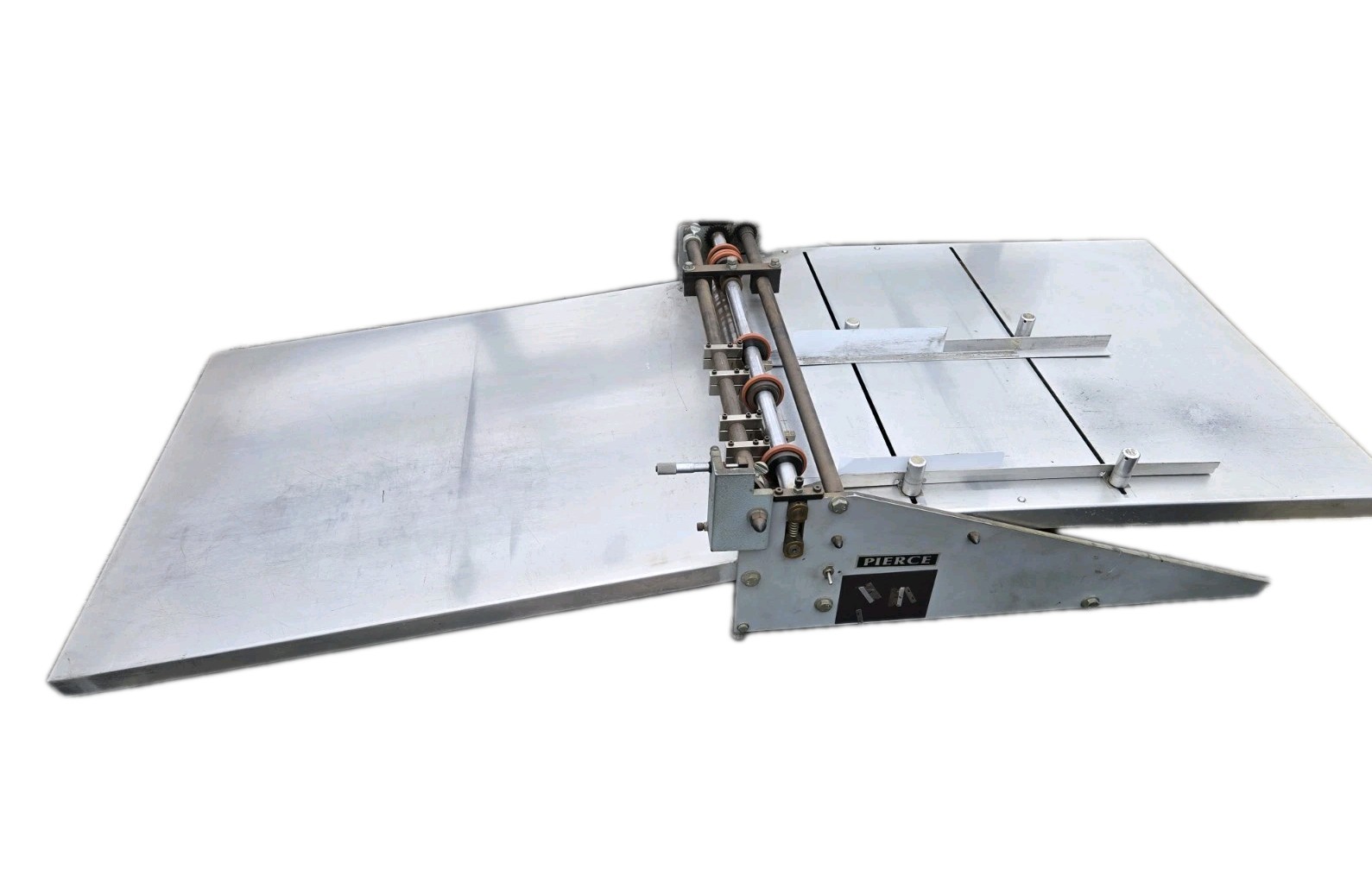 Pierce Econ O Slit 30, Label Back Slitter, Sells New $7500 Rollem Rosback Duplo