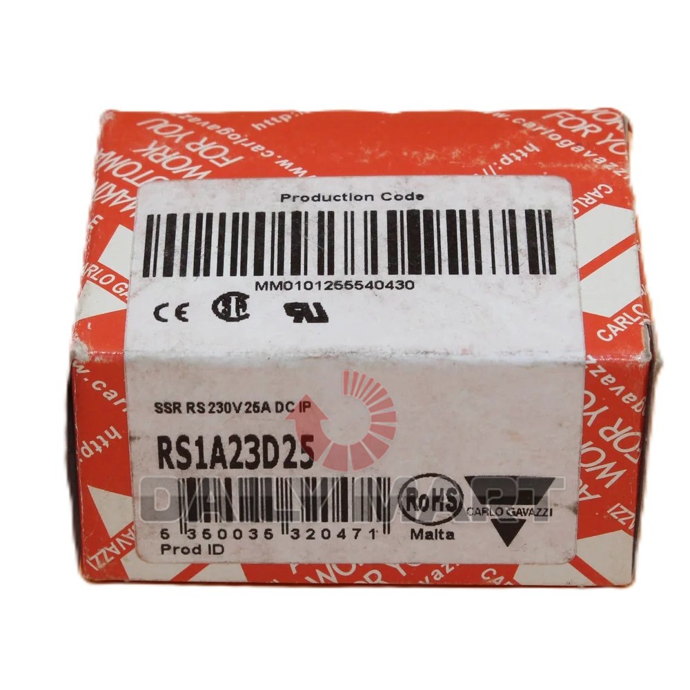 New In Box CARLO GAVAZZI RS1A23D25 Solid State Relay
