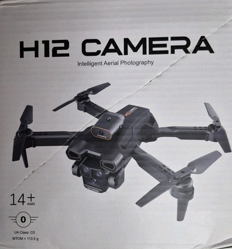 H12 Mini Camera Drone Intelligent Aerial Photography Foldable Quadcopter Brand N