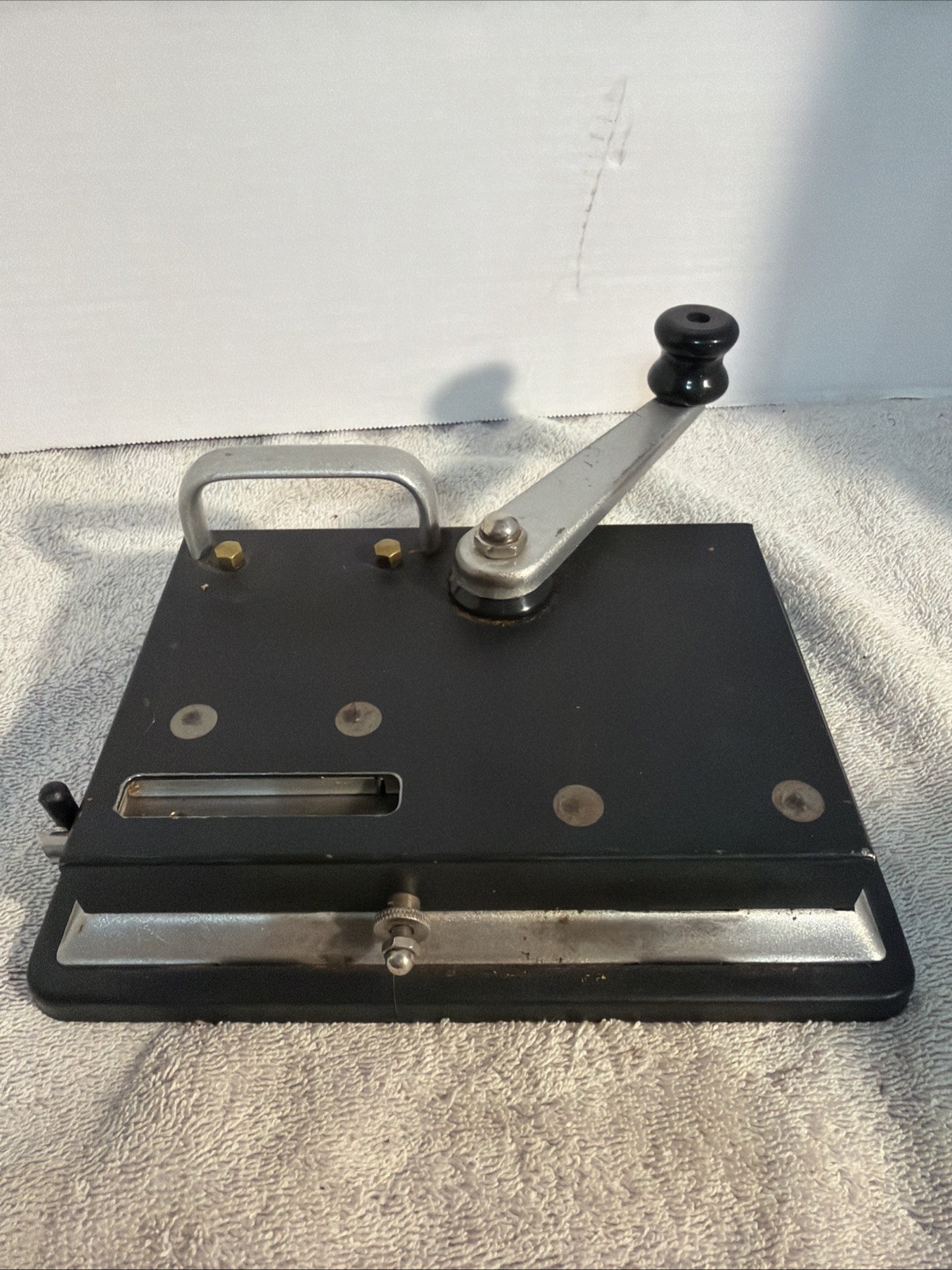 Vintage Top O Matic mechanical cigarette tobacco rolling machine