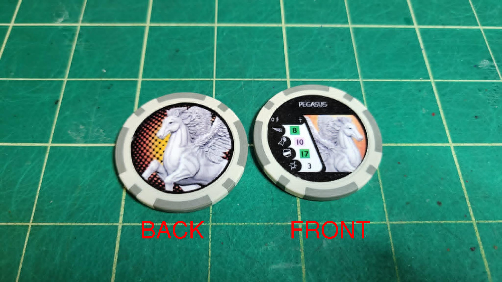 Heroclix Fight for Gotham Custom Bystander Pegasus For Pegasus Vault 529