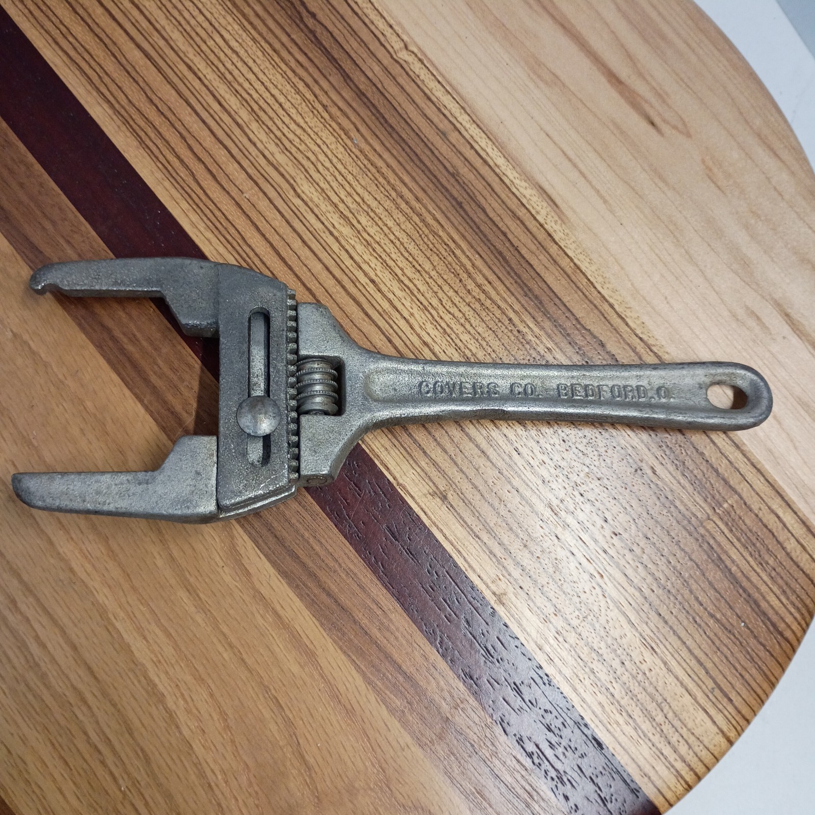 Ace Slip & Lock Nut Wrench Covers Co. Bedford O. Vintage Tool