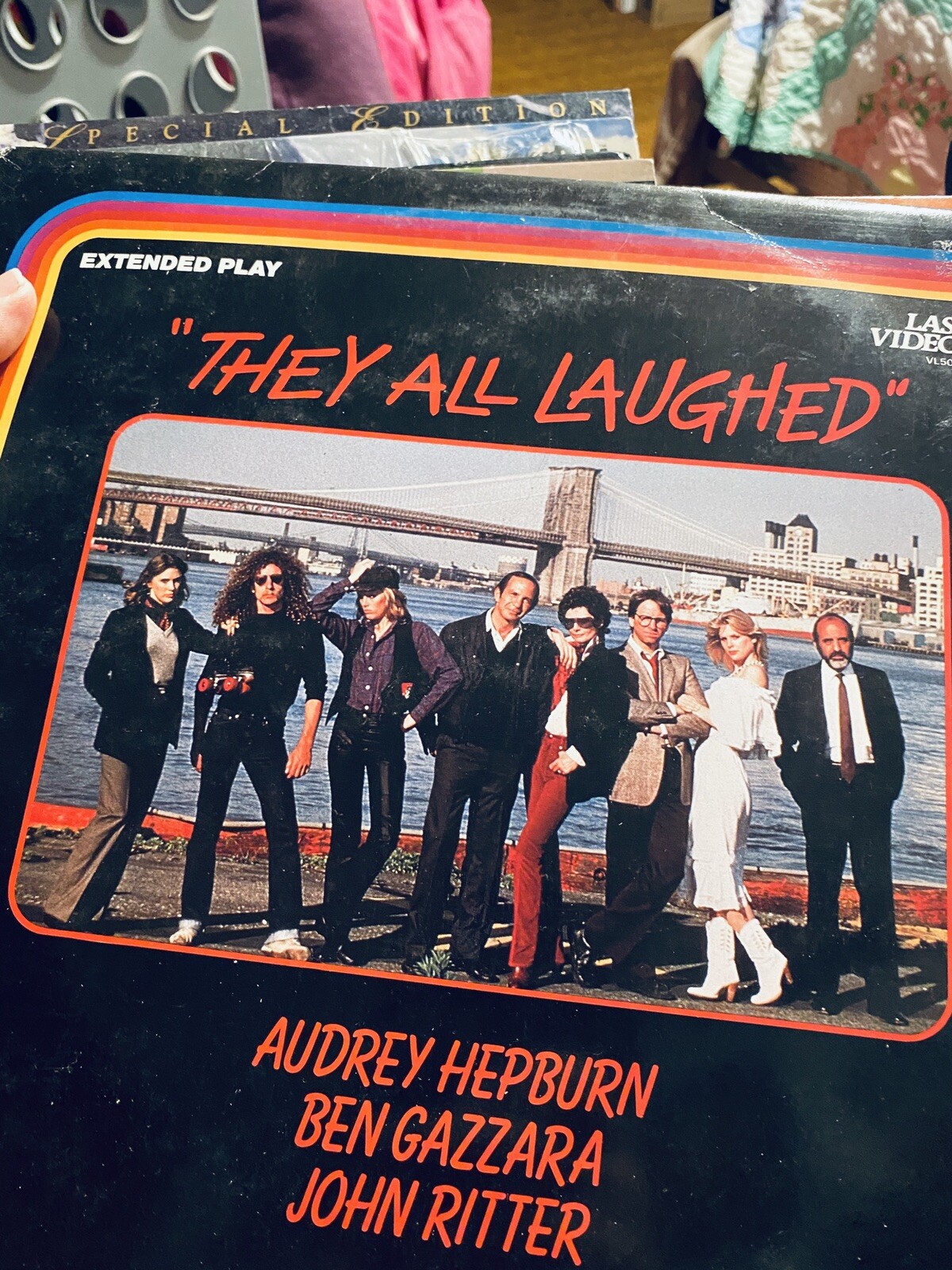 They All Laughed—laserdisc