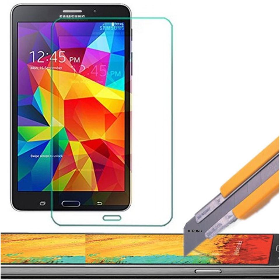 Tempered Glass Screen Protector Guard Shield Samsung Galaxy Tab 4 & 3 7 & 8 inch