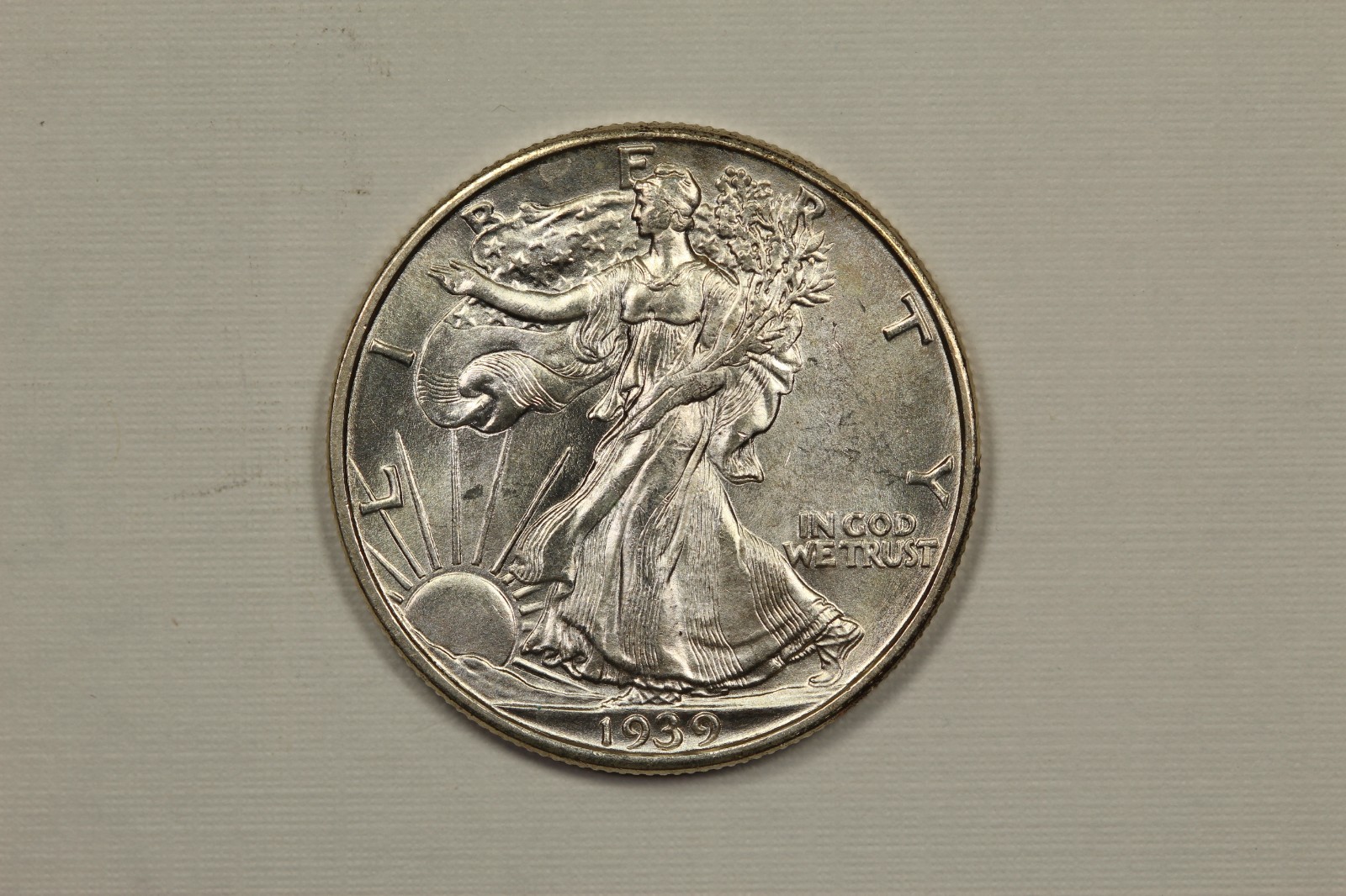 1939-D Walking Liberty Half Dollar