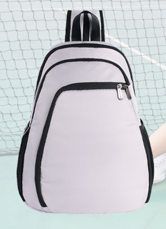 SPOENGRU Small Backpack for Women Men, Convertible Sling Backpack Grey