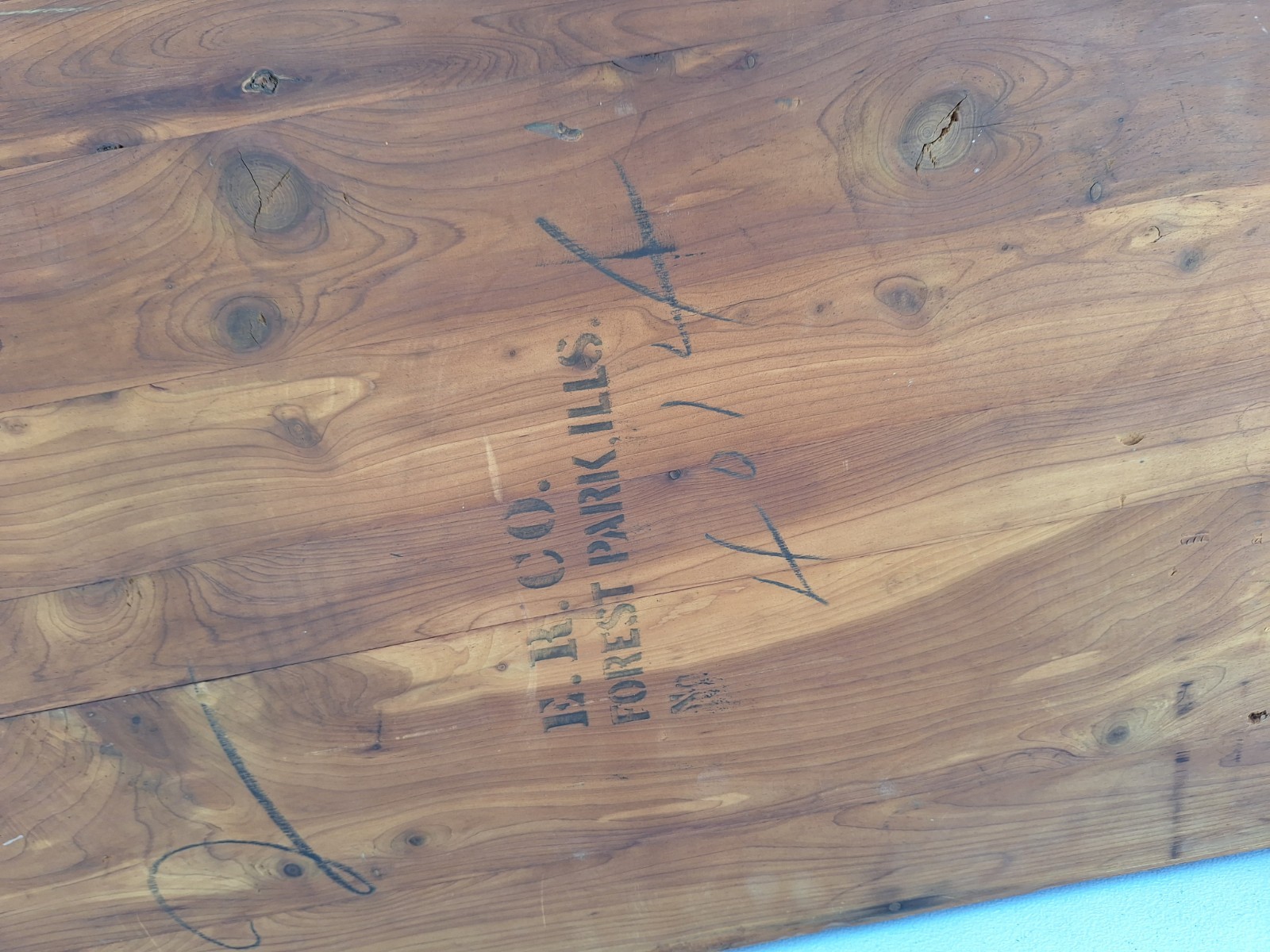 Vintage Solid Cedar Hope Chest – Circa 1930s – Refinished