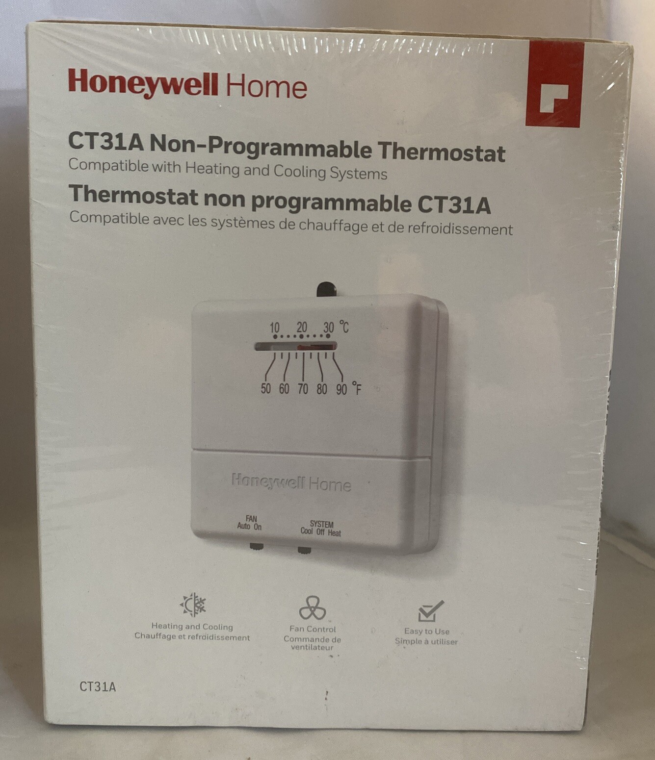 Honeywell CT31A Non Programmable Home Thermostat CT31A1003