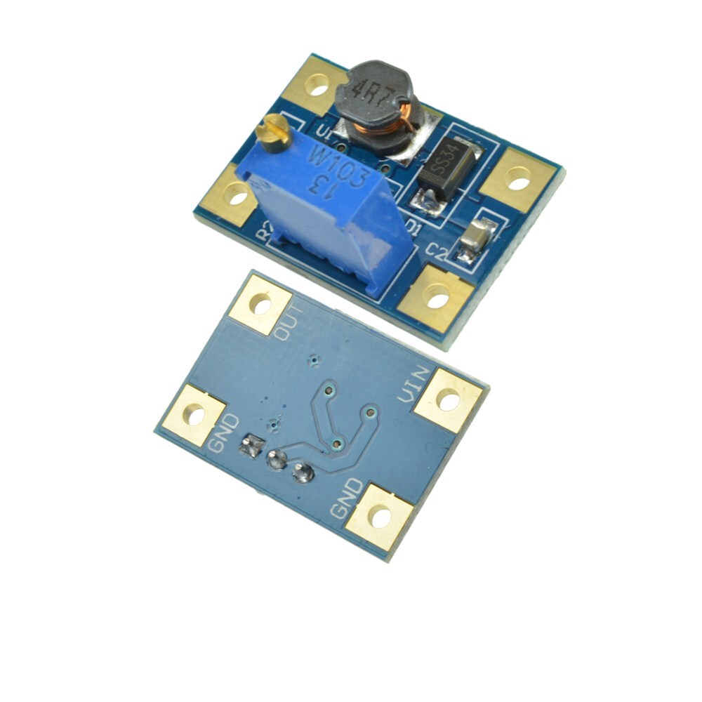2PCS DC-DC SX1308 2A Converter Step-UP Adjustable Power Module Booster